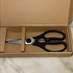 Princess House Black Kitchen Shears